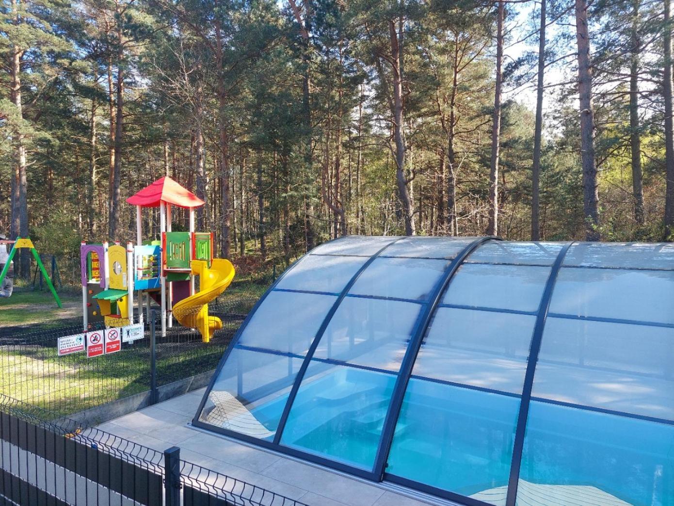 Bursztynowo Domki Letniskowe Ostrowo  Exterior foto